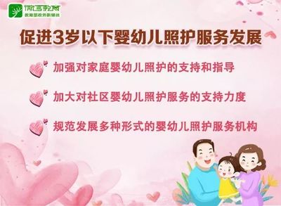 定了！國辦發(fā)文，今后3歲以下嬰幼兒照護服務(wù)將迎來大變化